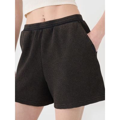 Women's casual waffle knit shorts 4F 4FRSS25TSHOF699-20S