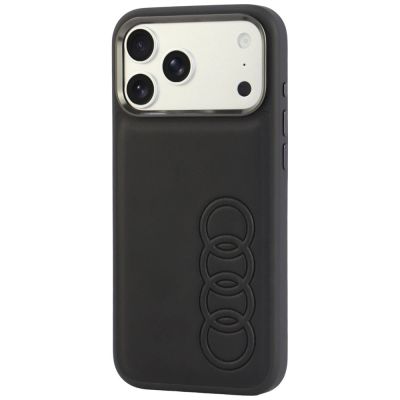 3. Audi TT Synthetic Leather MagSafe Case for iPhone 18 Pro Max / 17 Pro Max - Black