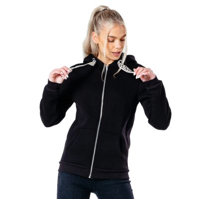 2. Justhype Drawstring Zip Hoodie W HYPWOMHOOD001