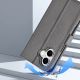 10. Dux Ducis Lawa Leather Case for iPhone 16 - Gray