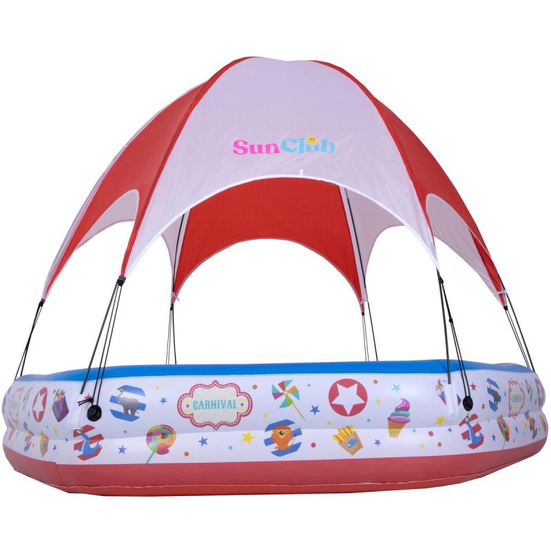 3. CIRCUS CHILDREN'S POOL WITH ROOF 223x208x163CM 51124