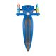 20. 3-wheel scooter Globber Foldable Lights Navy Blue Jr 437-100