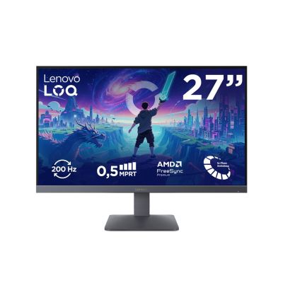 Lenovo LOQ 27-10 27.0"FHD 200Hz 300nits AG HDMI, DP Lunar Gray