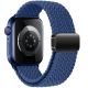 2. Tech-Protect Nylonmag Strap for Apple Watch 4 / 5 / 6 / 7 / 8 / 9 / SE / Ultra 1 / 2 (42 / 44 / 45 / 49 mm) - Blue