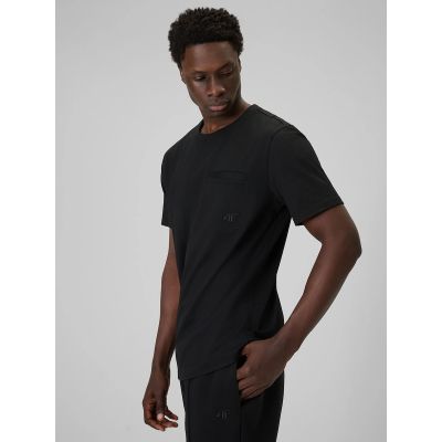 Men's regular plain T-shirt 4F 4FRSS26TTSHM3637-20S