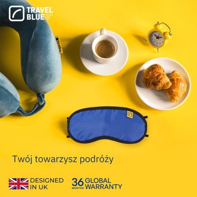 7. TRAVEL BLUE EYE MASK