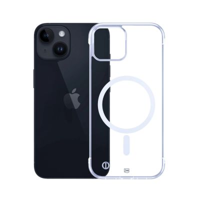9. 3mk Just20g MagCase for iPhone 14 Plus - transparent