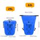 2. Rockbros 30140022004 Waterproof Bicycle Bag 25-32L - Blue