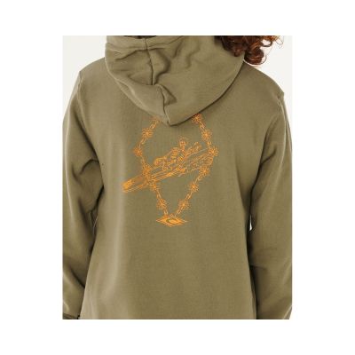 4. RIP CURL Eternal Shred Art Hood-Boy Green