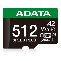 Memory Card MEMORY MICRO SDXC 512GB UHS-I ADATA UD512GUI3V30A2SP-RA1