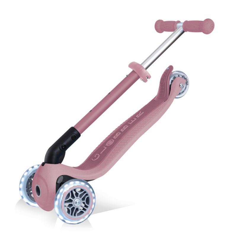 5. Globber Foldable Lights ECOlogic Berry 692-510 3-Wheel Scooter