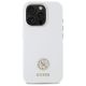 3. Guess Silicone Logo Strass 4G Case for iPhone 16 Pro - White