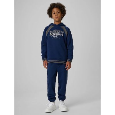 5. Boys' Loose-Fit Hooded Sweatshirt 4F 4FJRAW26TSWSM3193-31S