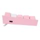 2. REDRAGON K617-RGB Fizz RGB White/Pink USB Keyboard Pink, White