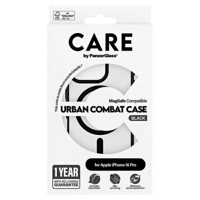 4. CARE by PanzerGlass Flagship Urban Case iPhone 16 Pro 6.3" MagSafe 1358