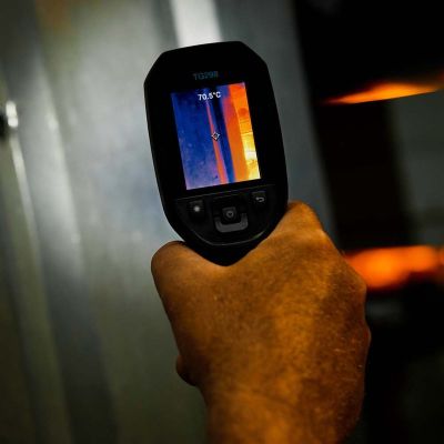 6. FLIR HIGH TEMPERATURE THERMAL IMAGING CAMERA 160X120 MSX SUPER RESOLUTION 320X240, -25°C TO 1080°C LASER TG298