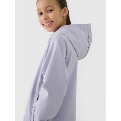 4. Girls' windproof softshell jacket NeoDry 5000 4FJWSS25TSOFF305-27S