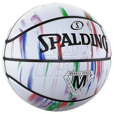 3. Spalding Marble Ball 84397Z basketball