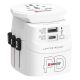 SKROSS Pro Light USB AC45PD World Travel Adapter with USB-C White