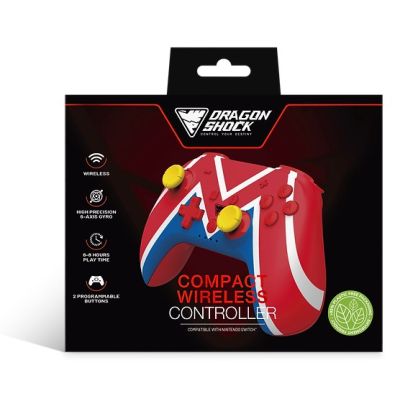 7. Dragonshock PopTop Compact Multicolored Bluetooth Gamepad Nintendo Switch