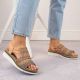 5. Comfortable Rieker W RKR669 multicolor sandals