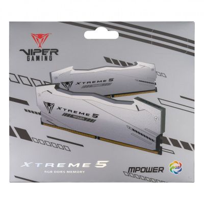 11. Patriot Memory Viper Xtreme 5 RGB Memory Module 48 GB 2 x 24 GB DDR5 6400 MT/s 288-pin DIMM ECC Correction