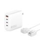 4smarts Ladegert GaN Flex Pro 100W 3 USB-C + 1 USB-A. Travel
