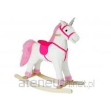 Unicorn Rocking Horse White 74cm 2252 Lean Toys