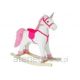 Unicorn Rocking Horse White 74cm 2252 Lean Toys