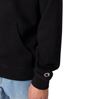 11. Champion Hooded Sweatshirt Men's Black 220271 KK001