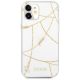 3. Guess GUHCP12SPCUCHWH iPhone 12 mini 5.4" white/white hardcase Gold Chain Collection