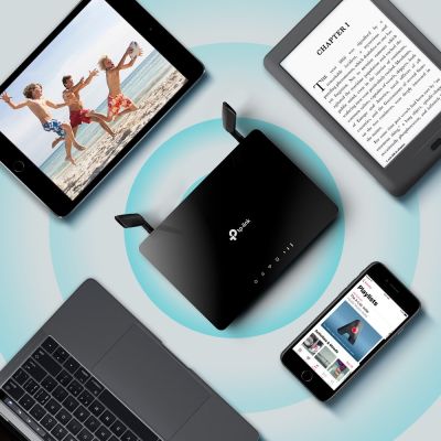 4. TP-LINK Archer MR402 AC1200 Wireless Dual Band 4G LTE Router