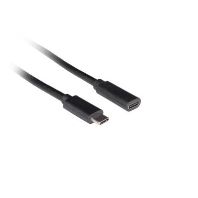 4. LANBERG USB-C M/F 3.1 EXTENSION CABLE 1.5M BLACK