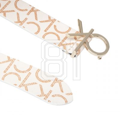 6. Calvin Klein Ck Logo Belt 30Mm Mono K60K607334