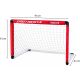 4. FOLDABLE STREET FLOORBALL GOAL 2 STICKS AND BALL 91X61X61CM ENERO