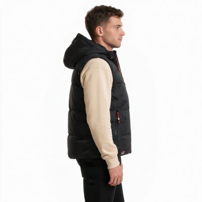 6. Geographical Norway VITO BLACK DB MEN 001 Men’s Vest (WZ6238H/GN-BLACK)