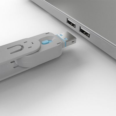 3. Lindy 40452 Port Blocker Port Blocker + USB Type-A Dongle Blue Acrylonitrile Butadiene Styrene (ABS) 5 pcs.