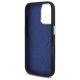 7. Mercedes Silicone Blue Stripe MagSafe iPhone 16 Case - Black