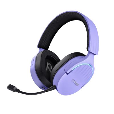 26. Trust GXT 491P FAYZO WIRELESS Purple Gaming Headphones