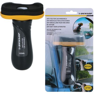 CAR WINDOW ANTI-FOG SPONGE 100ML DUNLOP
