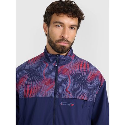 5. Men's sweatshirt without hood 4F 4FRAW25TSWSM2483-31S