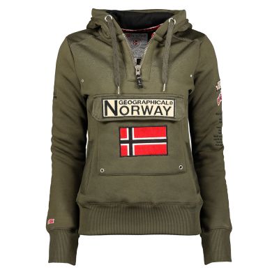 Geographical Norway Gymclass DB 054 M sweatshirt WW2491H/GN-Kaki
