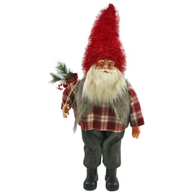2. DECORATIVE CHRISTMAS SANTA CLAUS WITH GIFT DELUXE 75 CM