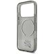 7. Karl Lagerfeld IML KL Script Logo MagSafe Case for iPhone 17 Pro - Black