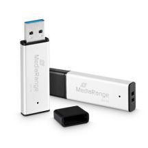 MediaRange MR1903 USB Flash Drive 256GB USB Type-A 3.2 Gen 1 (3.1 Gen 1) Black, Silver