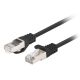 4. PATCHCORD CAT.6 UTP 3M BLACK FLUKE PASSED LANBERG 10-PACK