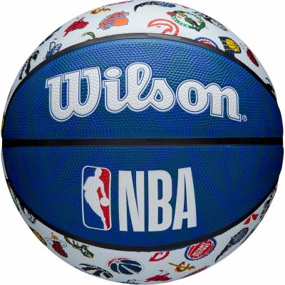 4. WILSON NBA ALL TEAM BSKT RWB BASKETBALL SIZE 7