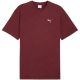 7. Puma Ess Elevated Relaxed Wash Tee Burgundy 688048 96