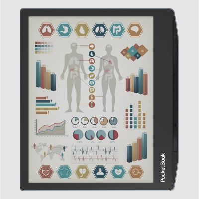 3. PocketBook Era Color 700 7" E-Ink Kaleido 3 32GB WI-FI Stormy Sea Ebook Reader
