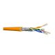 Draka UC900 HS23 Cable, Cat 7, S/FTP, PiMF, Orange, 50m Ring